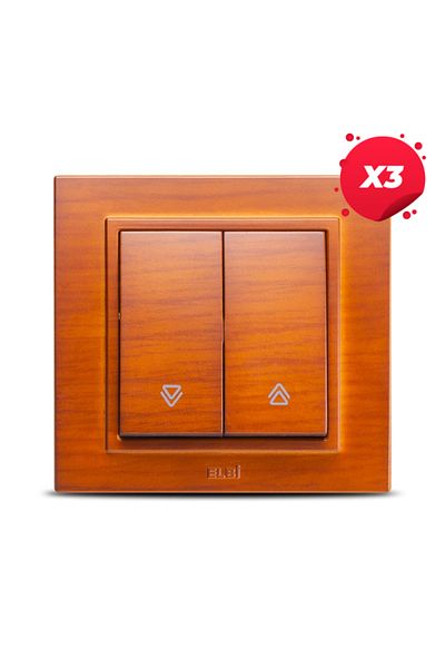 ELBI ELECTRIC X3 - Zena Cherry Blinds Control Switch ST