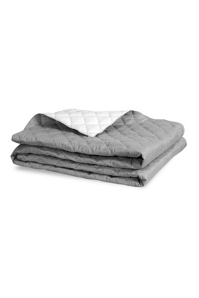 shumee Ultrasonic quilted blanket 220x240 cm gray and white
