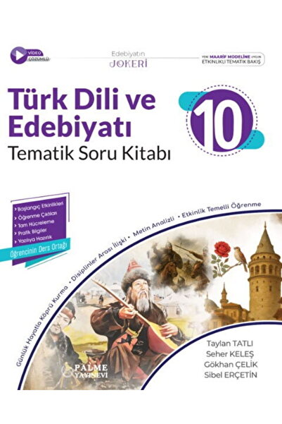 Palme Yayınevi Palme Yayınları 10. Sınıf Türk Dili ve Edebiyatı Tematik Soru ...