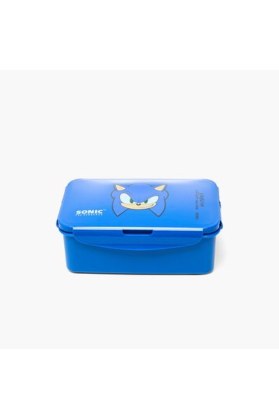 CPLG Sonic the Hedgehog Print Lunch Box with Clip Lock Lid