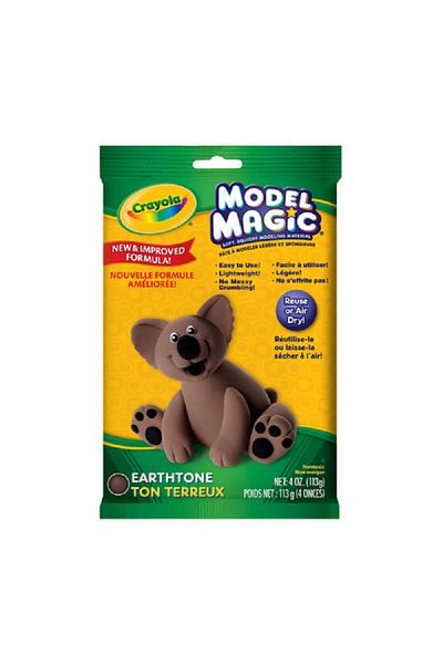 Crayola Lightweight and Flexible Model Magic Clay Earthtones 113g