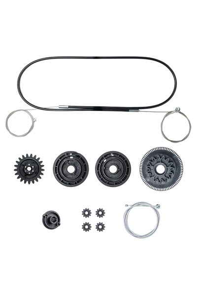 ALPHA AUTO PART Mercedes Vito W639 için Sol Orta Yan Sürgülü Kapı Tamir Seti