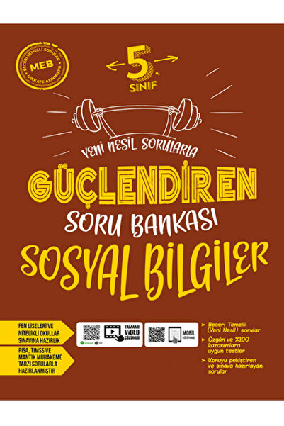 Evrensel İletişim Yayınları 5.Sınıf Ankara Güçlendiren Sosyal Bilgiler Soru B...