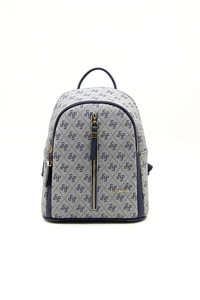 Silver Polo BACKPACK/LOGO PRINTEDSilver Polo GRAY Backpack