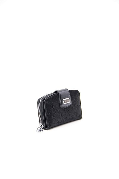 Silver Polo WALLET/LOGO PRINTEDSilver Polo BLACK Wallet & Card Holde