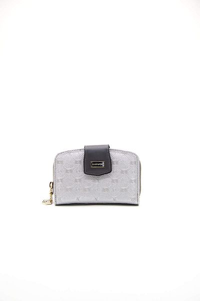 Silver Polo WALLET/LOGO PRINTEDSilver Polo A.SILVER Wallet & Card Holder