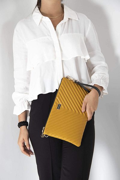 Silver Polo ROCHIE DE SEARĂ/IMPRIMANTĂ Polo argintiu GALBEN Portfolio