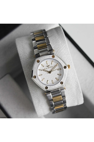 FERRO F43006D Women's Wrist Watch with Steel Band