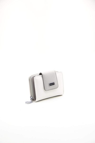 Silver Polo WALLET/SKIN LEATHERSilver Polo WHITE Wallet & Card Holder