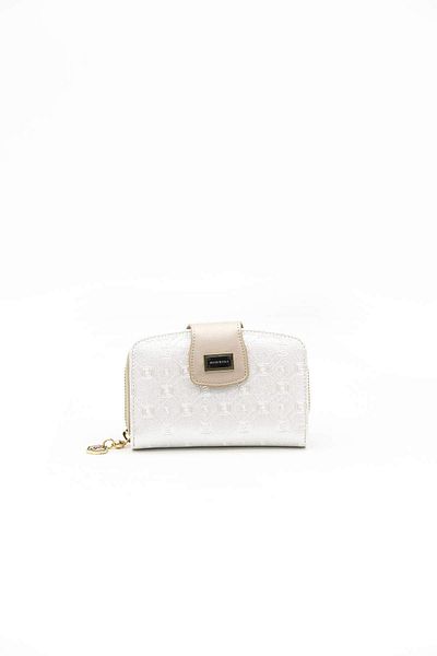 Silver Polo WALLET/LOGO PRINTEDSilver Polo MOTHER OF PEARL Wallet & Card Holder