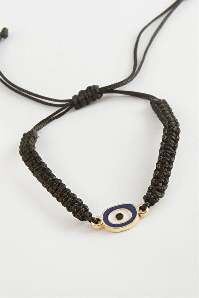 Eco Lounge Evil Eye Macrame Braided Bracelet