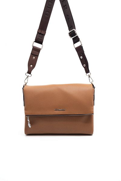 Silver Polo WOMEN'S BAG/SKIN LEATHERSilver Polo BROWN Shoulder Bag