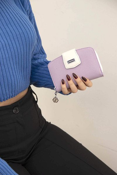 Silver Polo WALLET/SPORTSSilver Polo LILAC Wallet & Card Holder