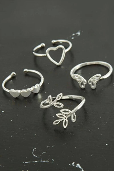 Eco Lounge Mixed Luxury Steel Joint Ring 1 Piece