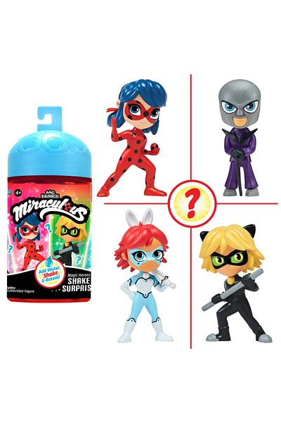 playmatestoys Figurina surpriza Miraculous LadyBug Chibi Magic Reveal