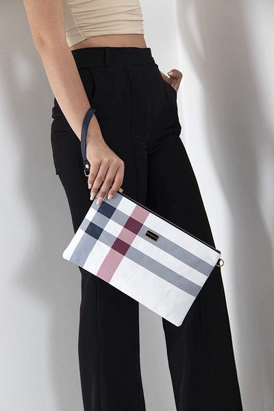 Silver Polo EVENING DRESS/PLAIDSilver Polo WHITE Portfolio