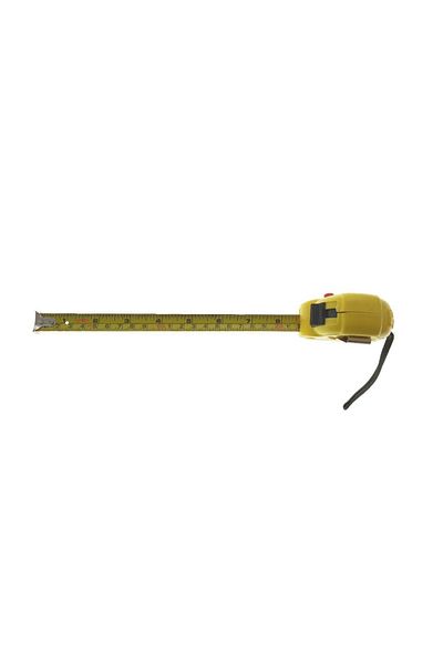 OEM Ruleta metalica , 3m x 15mm, cu buton blocare, clema prindere, galbena