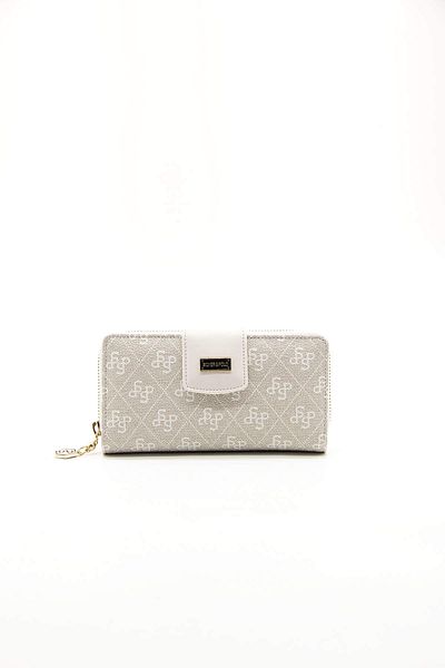 Silver Polo WALLET/LOGO PRINTEDSilver Polo STONE Wallet & Card Holder