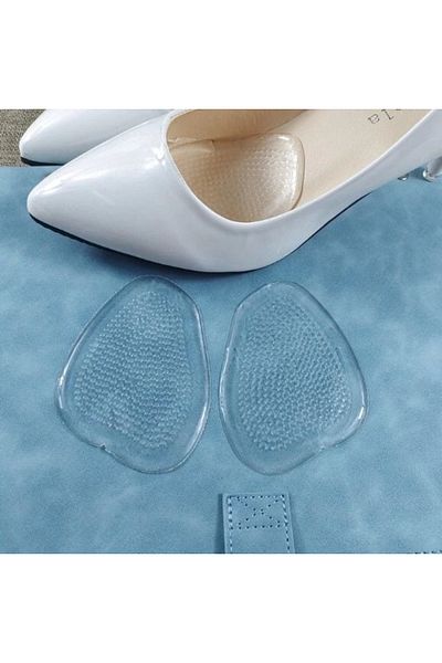 storeks Non-Slip Heeled Shoe Insoles Transparent 17Gr