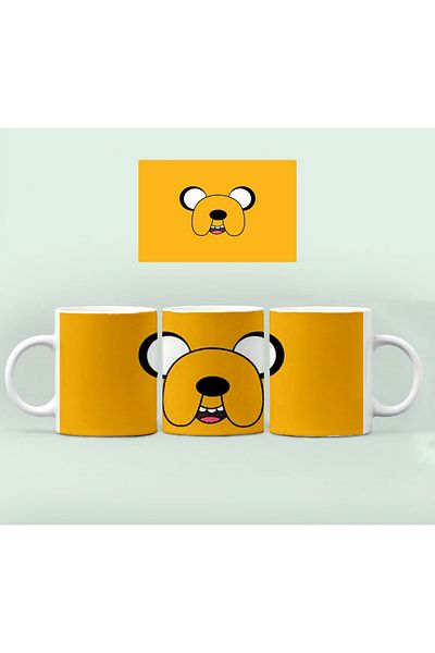 GünayStore Adventure Time - Marceline - Bubblegum- Bmo - Jeke- Finn Cup Cup Coffee Tea Cup