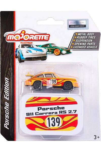 kürkçü Majorette Porsche Delux Vehicles Porsche 911 C. Rs 2.7
