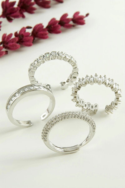 Eco Lounge Mixed Luxury Baguette Zircon Stone Ring