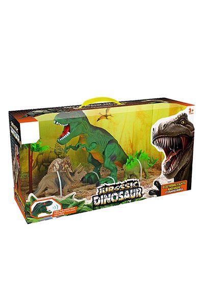 OEM Dinosaur with sounds and 2 mini figures Ocie Jurassic