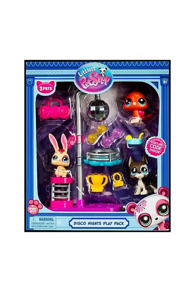 Sunman Toy Minis 3-Piece Figured Disco Nights Play Set 00006377