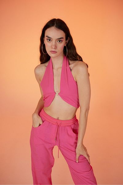 Markano Rise Accessory Blouse Pink