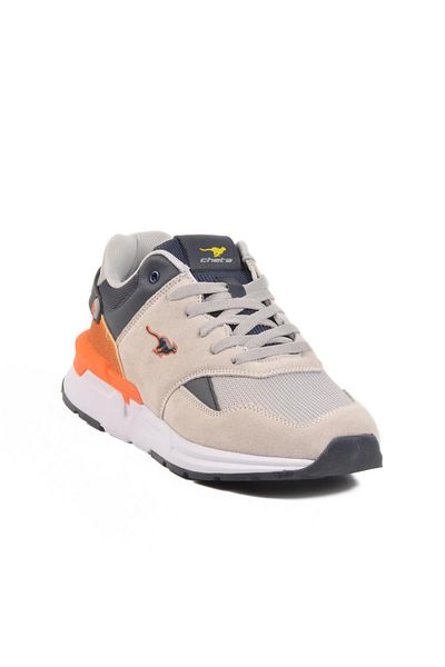 WALKWAY Milano Men's Memory Sole Beige Sports Shoes Cheta