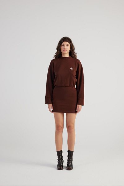 Markano Claire Dress Brown