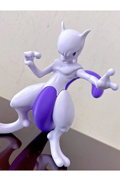 üç boyutlu haller Mewtwo Pokemon Figürü
