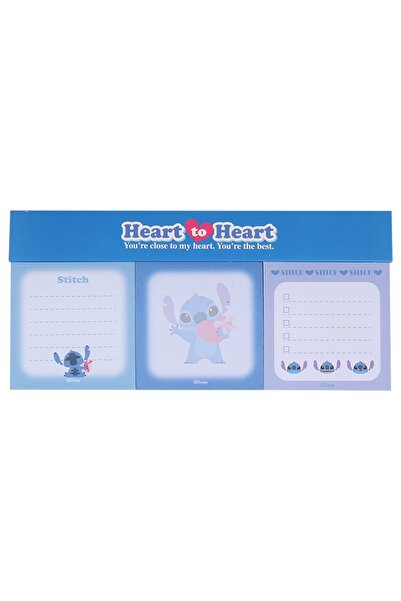 Miniso Disney Lilo&Stitch Lisanslı Not Kağıdı (3*50 Yaprak, Stitch)