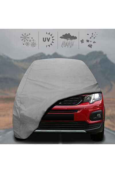 ULTRASHOP Peugeot Rifter 4X4 Concept (2018 - ) Oto Branda Su Geçirmez Miflonlu Branda Klipsli Araba Çadırı