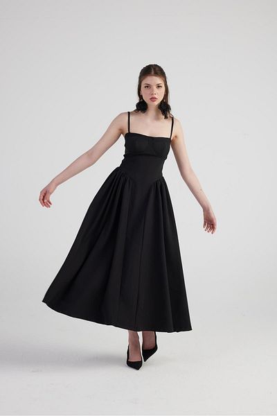 Markano Bridged Dress Black
