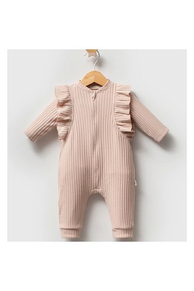 Tongs Girl's Zippered Jumpsuit