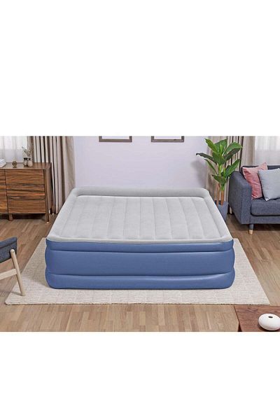 BESTWAY Inflatable Air Mattress - Large Comfortable Bed for Camping and Home Use