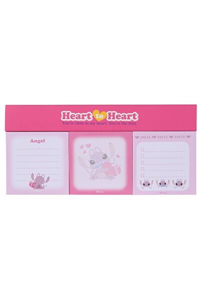 Miniso Disney Lilo&Stitch Lisanslı Not Kağıdı (3*50 Yaprak, Angel)
