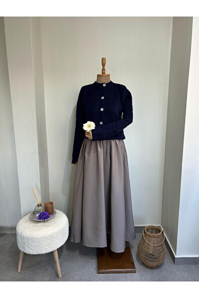 Hooopstore Kül Rengi Prenses Etek