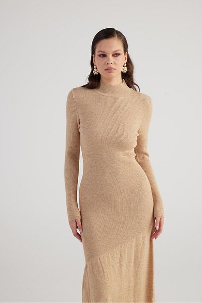 Markano Sally Knitwear Dress Beige