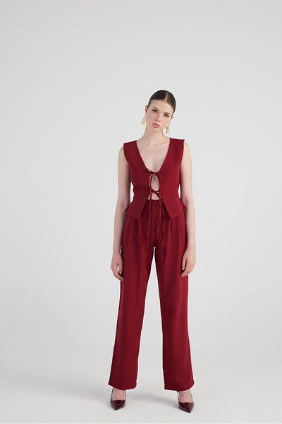 Markano Giselle Trousers Burgundy