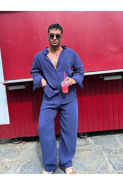 Butik Ross Dark Blue Bottom-Up Set