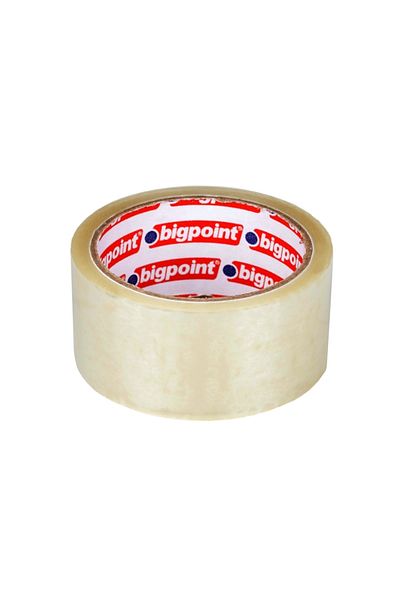 Bigpoint Duct Tape 45 mm X 40 m Transparent, High Durability