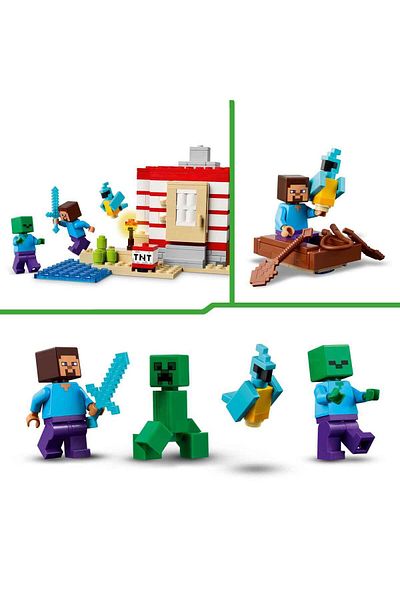 LEGO Minecraft Tnt Big Forest House 21275