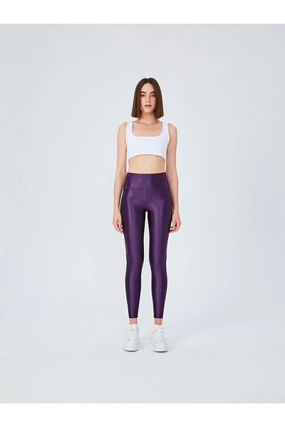 UP&FIT Leggings Leatherx Purple