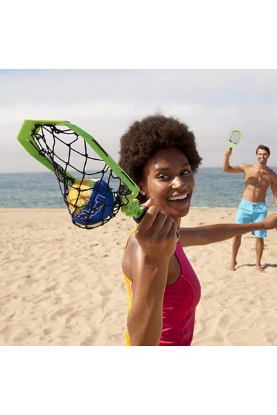Franklin Sports Handheld Toss Games, Throw N' Splash - Fun Kids Beach + Backyard Game Set
