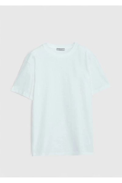 Ramsey Μπλουζάκι Ecru Crew Neck 100% βαμβάκι