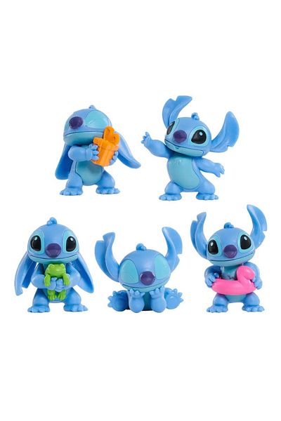 JustPlay Set of 5 Disney Stitch collectible figures 46287