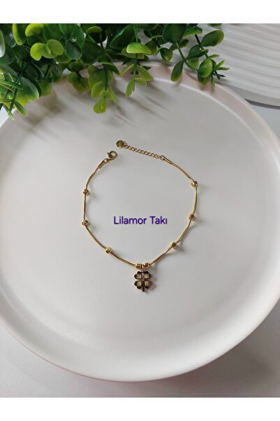 Lilamor خلخال البرسيم الفولاذي