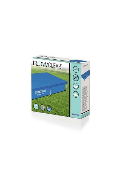 BESTWAY Rectangular Pool Cover 221X150 cm - 26-58103